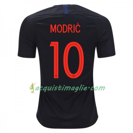 Divisa di Calcio Croazia Modric 10 Trasferta Mondiali 2018